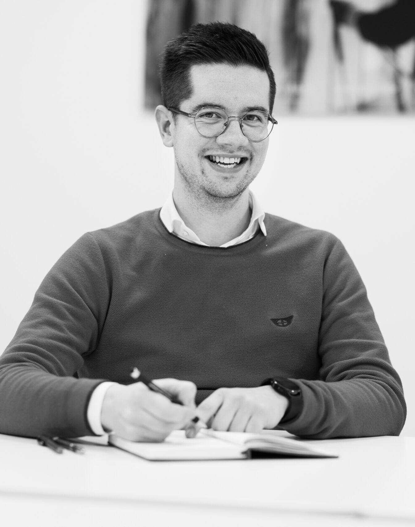 Lachende Co Dammers, private-labelspecialist bij Compound by Mavro.